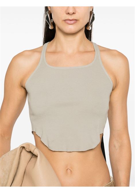 Top con dettaglio in grigio Rick Owens DRKSHDW - donna RICK OWENS DRKSHDW | DS02D2100RN08